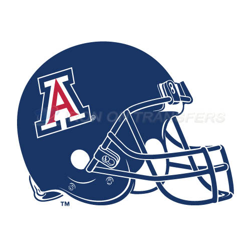 Arizona Wildcats 2004 Pres Helmet Iron-on Stickers (Heat Transfers)NO.3729